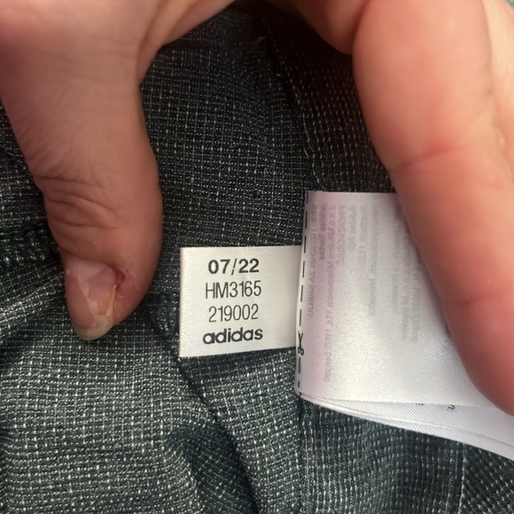 NEW Adidas‎ | Men’s Golf Shorts Crosshatch Shadow Green/White Sz 40 - Picture 6 of 6